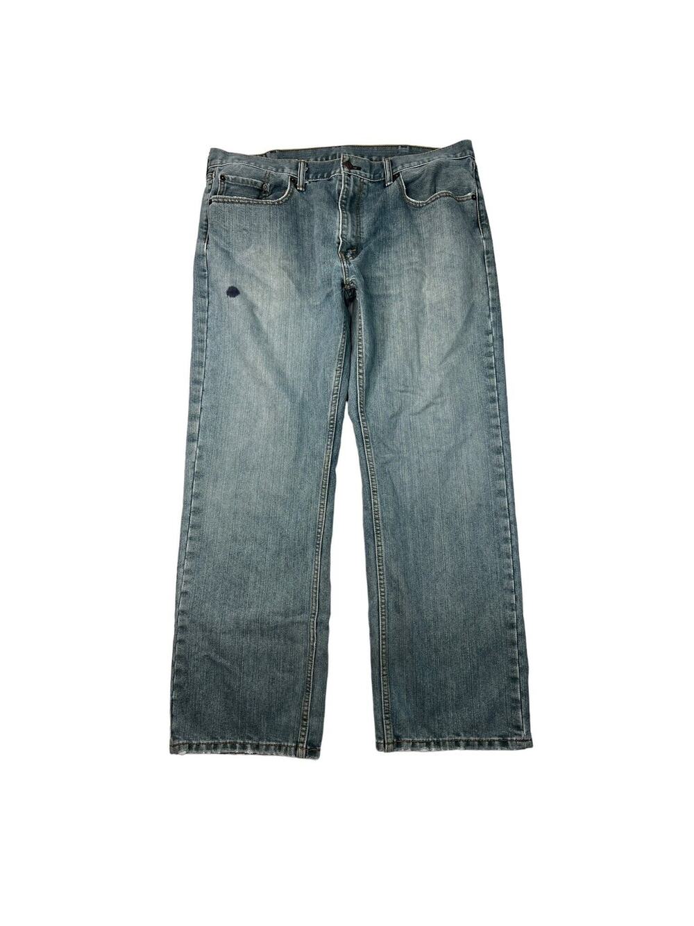 Levi’s 559 Relaxed Straight Jeans Sub Zero Medium Wash FLAW Mens 33x30